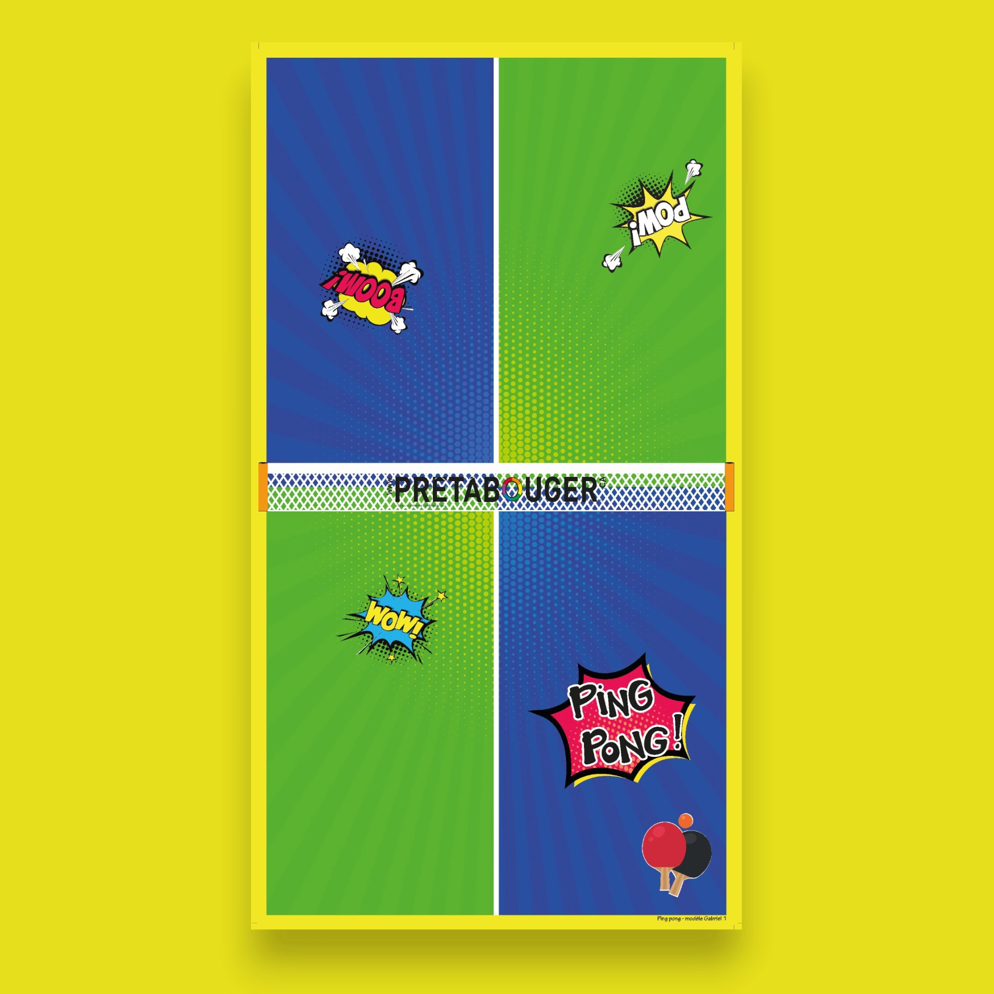 Ping pong de style "BD" (3e cycle)